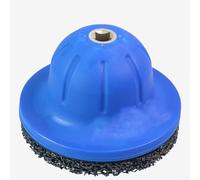 Meuleuse de nettoyage de moyeu de roue 150 mm avec système de remplacement rapide et tasse de meulage abrasive pour la prévention et le détartrage (1 pièce)