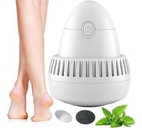 Meuleuse De Pieds Morrat, Nouvelle Meuleuse De Pieds Électrique Rupture De La Peau Trimmer Les Peaux Mortes, Adsorption Par Le Vide, 2 Vitesses Réglées, 2 Têtes De Broyage Grossier/fin (1pcs)