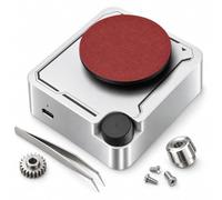 Meuleuse de réparation de bureau, disque de ponçage 5 cm, rechargeable 1500 | Comprend 15 papiers abrasifs et une zone de travail de 5 cm pour les petites tâches de polissage et de réparation.