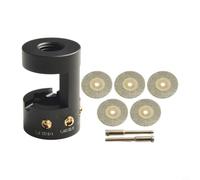 Meuleuse d'Électrodes pour tig Compacte pour en Alliage Alu - Affûtoir à 4 Angles pour Pointes de Soudure - pour accessoire pour Outils Rotatifs - Taille 4.3x6cm