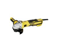 DeWalt DWE4347-QS Meuleuse 1700W 125mm Brushless - interrupteur glissière Noir/Jaune