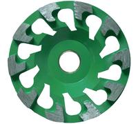 Meuleuse diamantée compatible avec RenoFix RG 130 ou RGP130 (130 mm, vert, granit)