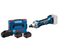 Meuleuse droite 18V GGS 18 V-LI + 2 batteries Procore 5,5Ah + chargeur + coffret L-BOXX - BOSCH - 06019B530C