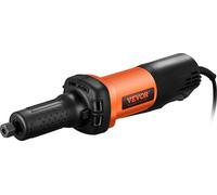 Meuleuse droite 820W Mini meuleuse 7000-30000 tr/min Meuleuse à tige 6 vitesses Multi ponceuse avec 1,8m de câble Pince de serrage 1/4" et 1/8" Etanche Silencieux Ponçage Polissage Découpe