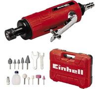 Einhell Meuleuse droite pneumatique TC-PP 220 – poncer, polir, graver, ébavurer, 10 meules, coffret
