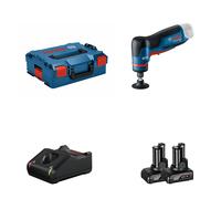 Meuleuse droite GWG 12-50S + 2 Batteries 12V 6 AH + Chargeur GAL 12V-40 BOSCH