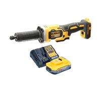 Meuleuse droite sans fil DeWalt DCG 426 H1 18 V Brushless + 1 batterie Powerstack 5,0 Ah + chargeur