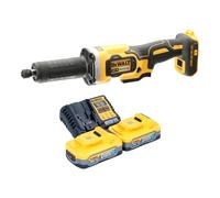 Meuleuse droite sans fil DeWalt DCG 426 H2 18 V Brushless + 2 batteries Powerstack 5,0 Ah + chargeur