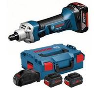 Meuleuse droite sansfil Bosch GGS 18 VLI Professional 18 V 2 batteries Procore 55 Ah chargeur LBoxx G