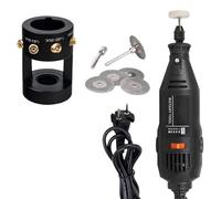 Meuleuse électrique avec affûteur d'électrode en tungstène, outil rotatif TIG, mini perceuse for projets de bricolage