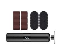 Meuleuse électrique pour callosités des pieds - 3 niveaux rechargeable portatif silencieux sans fil - machine électrique et polisseuse pour pieds - pour la maison dortoir et pour les voyages