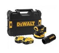 DeWALT DCW210P2 Ponceuse Excentrique XR (125mm/18V/2x5,0Ah) Tstak