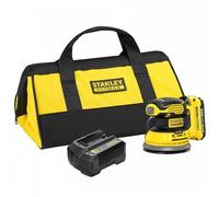 Meuleuse excentrique sans fil STANLEY FATMAX® V20, 1 x 2,0 Ah, sac 18 V SFMCW220D1S
