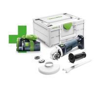 Meuleuse - FESTOOL - AGC 18-125 EB-Basic - Sans fil - Batterie - Tronçonner - Métal