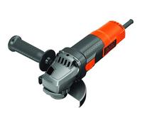 BLACK+DECKER BEG120-QS Meuleuse d'Angle Poignée 3 Positions, 750 W, Noir, 125 mm