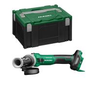 Meuleuse HIKOKI G3613DEW2Z - Ø125mm - MultiVolt 36V Brushless - Frein - inter.autobloquant - LVH - machine nue en HitCase III