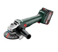 Meuleuse METABO 125 mm 18 V- W 18 L 9-125 Quick - 2 x 5,2 Ah Li-Power, ASC 55, coffret metaBOX