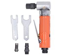 Meuleuse Pneumatique à Manche Ergonomique, 25000rpm, Corps en Aluminium, Mèche Stylo 90° - Construction à Roulement à Billes, Maniabilité Optimale, Idéale pour Usinage de Précisi