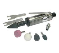 Mecafer 150153 MD06 Meuleuse droite pince ø 6 + Jeu de 5 meules