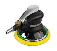 Meuleuse pneumatique Polisseuse pneumatique orbitale aléatoire 5" 6" for voiture, ponceuse à main robuste avec tuyau et sac, machine de polissage, meulage et ponçage(5 inch Vacuum)