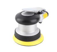 Meuleuse pneumatique Ponceuse pneumatique orbitale aléatoire, polisseuse ronde 5/4, outil de ponçage manuel pneumatique(Black)