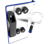 Meuleuse Professionnelle De Type 100 Coupe-carrelage Guide Réglable En Acier Inoxydable Pour Chanfreinage Et Bords À 45 ° Meuleuse D'angle