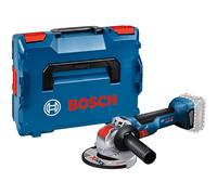 Bosch Professional 18V System meuleuse angulaire sans-fil GWX 18V-10 avec X-LOCK (Ø disque : 125 mm, avec capot de protection, poignée auxiliaire, calage L-BOXX, L-BOXX)