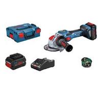 Meuleuse sans fil BITURBO GWS 18V -15 SC X-Lock 2x8.0 Ah BOSCH - 06019H6501 G