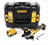 Meuleuse Ø125 mm 18V DCG405NT-XJ + 1 batterie 18V 5 Ah + 1 chargeur DCB1104-QW DEWALT
