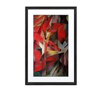 Meural Canvas II - Tableau connecté | Toile numérique HD 21.5” Qui Restitue Les Oeuvres et Les Photos avec des Détails Réalistes | Cadre Noir 16x24 | WiFi | Powered by Netgear (MC321BL)