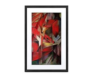 Meural Canvas II - Tableau connecté | Toile numérique HD 21.5” Qui Restitue Les Oeuvres et Les Photos avec des Détails Réalistes | Cadre Noir 16x24 | WiFi | Powered by Netgear (MC321BL)