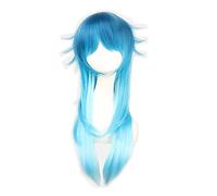 Meurtre dramatique DMMD Seragaki Aoba perruque Ombre bleu résistant à la chaleur cheveux synthétiques Cosplay perruques + bonnet de perruque PL-003