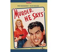 Meurtre, Il Dit DVD - Fred MacMurray, Marjorie Main, George Marshall