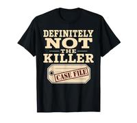 Meurtre Mystère Game Night Detective Party Cadeau T-Shirt