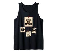 Meurtre Mystère Whodunit Party Detective Costume Suspect Game Débardeur
