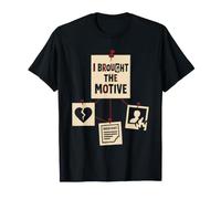 Meurtre Mystère Whodunit Party Detective Costume Suspect Game T-Shirt
