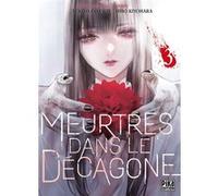 Meurtres dans le décagone T03 Hiro Kiyohara (Dessinateur), Yukito Ayatsuji (Auteur)