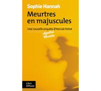 Meurtres en majuscules - Sophie Hannah - Libra Diffusio - broché - Roman