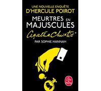 Meurtres en Majuscules Une nouvelle enquête d'Hercule Poirot - Sophie Hannah - Lgf - Poche - Roman