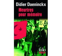 Meurtres pour mémoire
