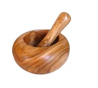 Meurtrier Env. 14 CM En Bois D 'ol Ivier