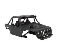 MEUS Racing TRX4M Ripper Nylon Injection Moulage V2 Version Nylon Cage Body Shell pour 1/18 TRX4M (MEX2-Noir)