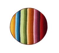 Meusch 2867148518 Funky Tapis de Bain Rond 80 cm Multicolore