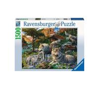 Meute de loups à l'éveil du printemps Ravensburger 16598