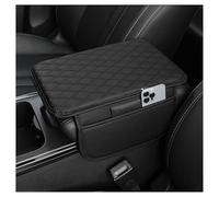 MEUZBFAQL Coussin Accoudoir Central Voiture, pour Cupra Formentor 2020-2025 Cuir PU Rembourrage Mousse Mémoire Rangement Poches Latérales Protection,B