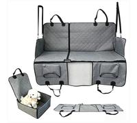 MEUZBFAQL Housse Siège Chien Voiture Convertible, pour Ford Edge 2016-2025 Protection Coffre Banquette Arrière Modulable Oxford 600D Anti-Griffe