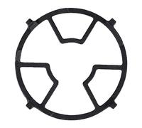 Mevbeyy Grille de brûleur de cuisinière à gaz en fonte 4PCS | Porte-lait sans glissement, ajustement thermique uniforme, support de pot à lait