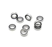 MeVCWF Lot de 4 roulements à Billes à Gorge Profonde ABEC-7 16287-2RS 16287RS 61902-16 2RS 16 x 28 x 7 mm, compatibles avec Les roulements de pédalier de vélo 16287 2RS