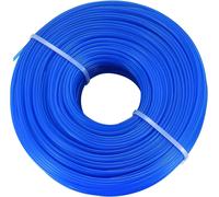 MEVRONISSHOP-1,6mm x 100m Fil de Débroussailleuse, Bobine Fil Nylon pour Coupe Bordure, Ligne de Coupe-herbe Nylon Round Rope pour Tondeuse à Gazon électrique Débroussailleuse
