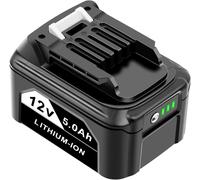 MEVRONISSHOP-10,8V/12V 5000mAh Batterie de Remplacement pour Makita 12V Batterie BL1021B, BL1041B, BL1020B, BL1040, BL1016, BL1015